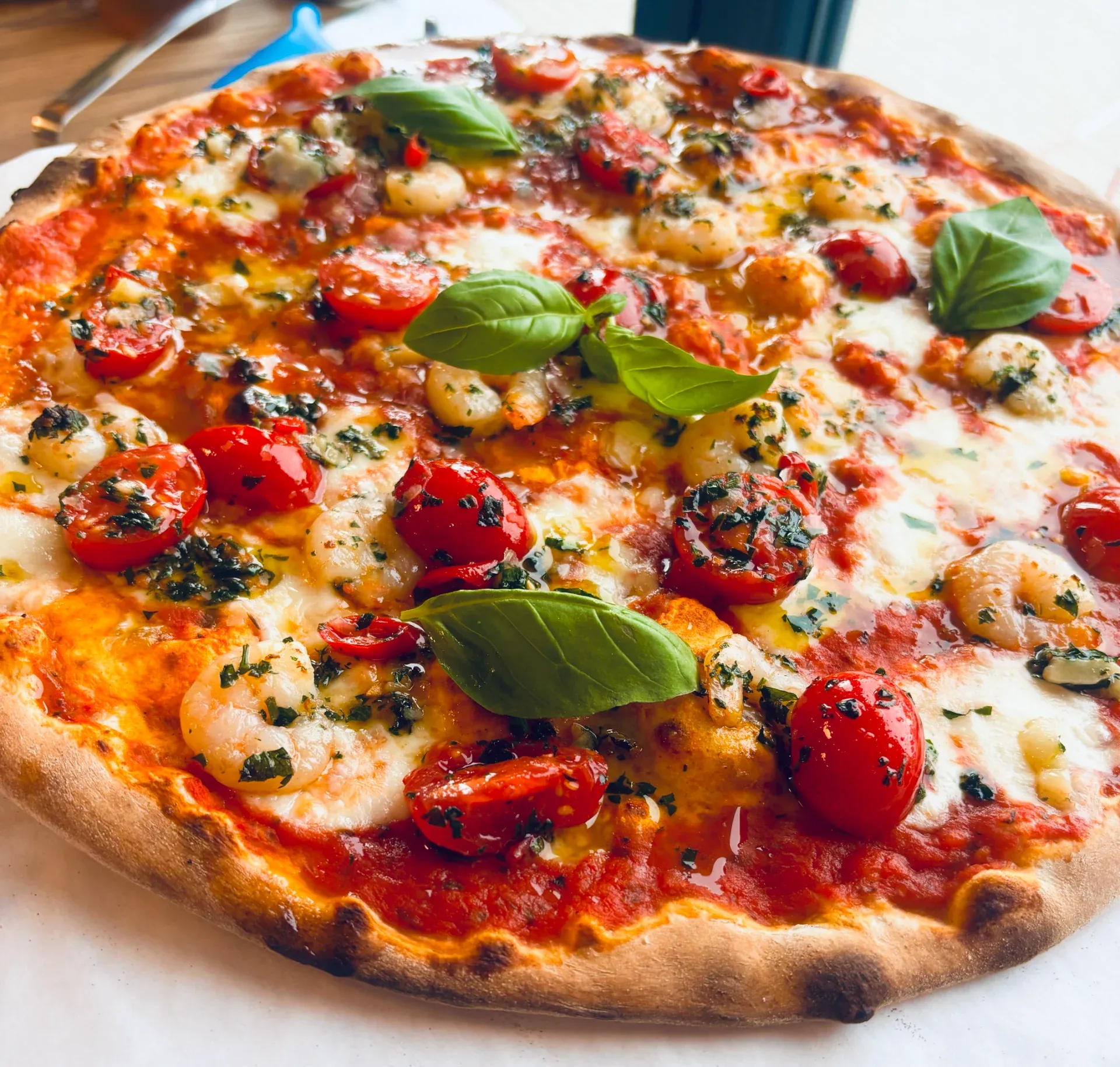 Gamberi, Peperoncino e Gremolata