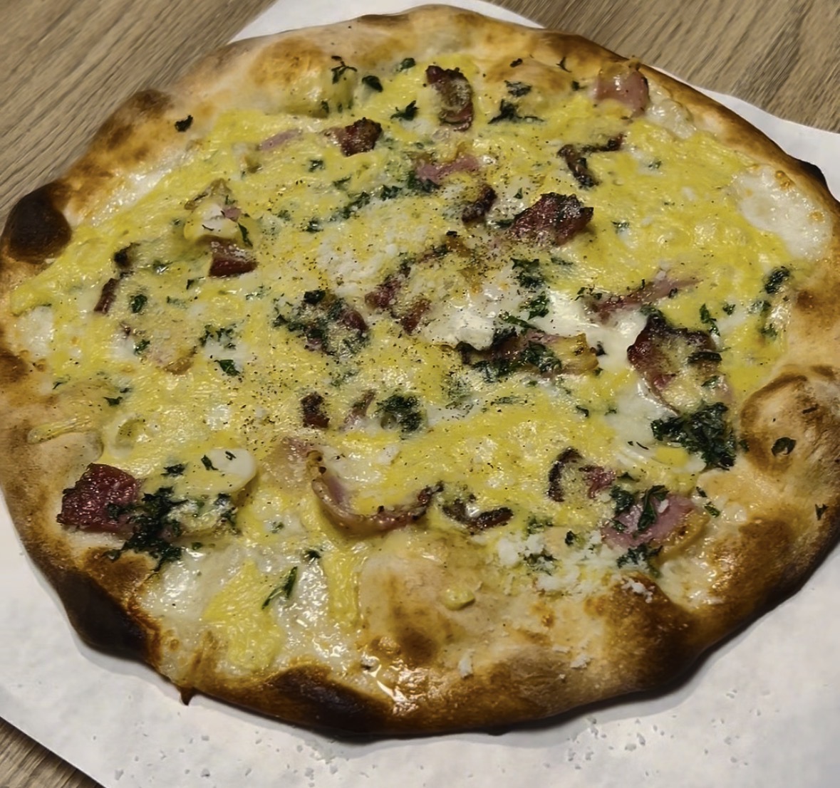 Pizza Carbonara